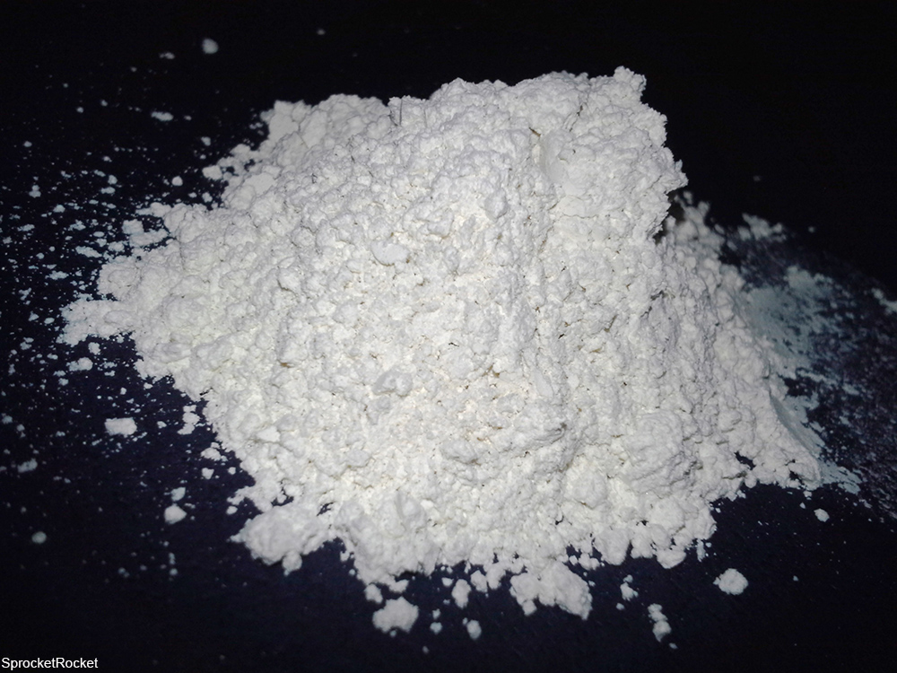 small pile of diatomaceous earth