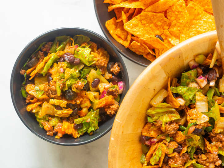 Taco Salad Meal Prep Bowls - Life In The Lofthouse