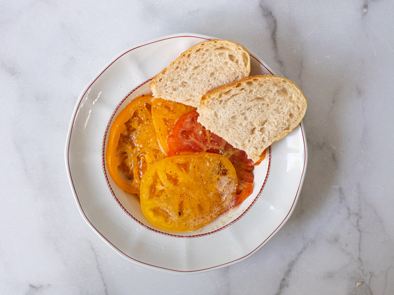 Brown Butter Tomatoes