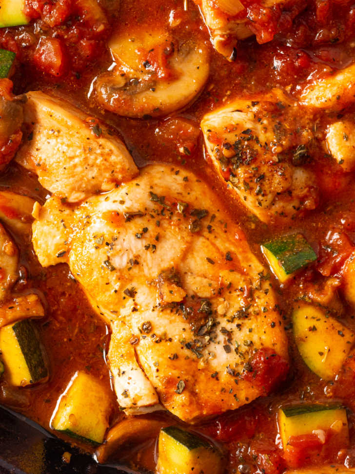Italian Chicken Skillet Dinner | 12 Tomatoes