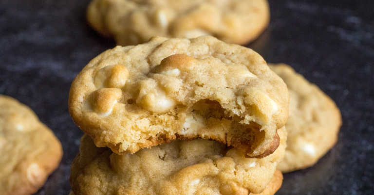 Copycat Mrs. Field’s White Chocolate Macadamia Nut Cookies