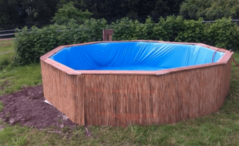 How To Make A Swimming Pool With Leftover Wood Pallets