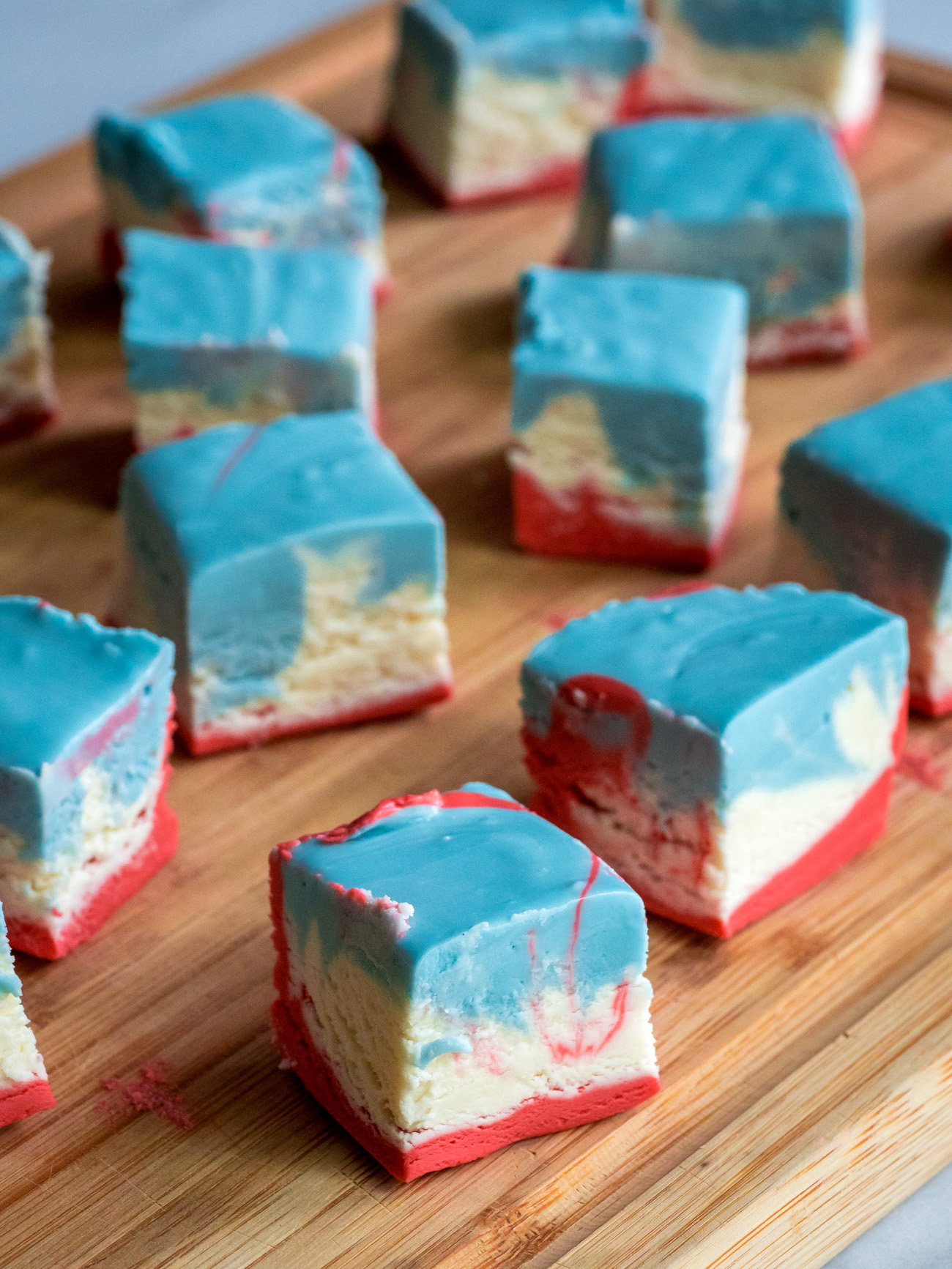 4th of July fudge