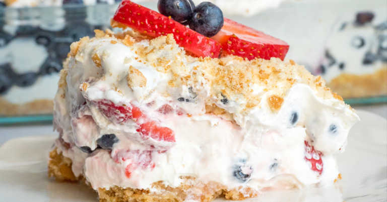 No-Bake Berry Lush
