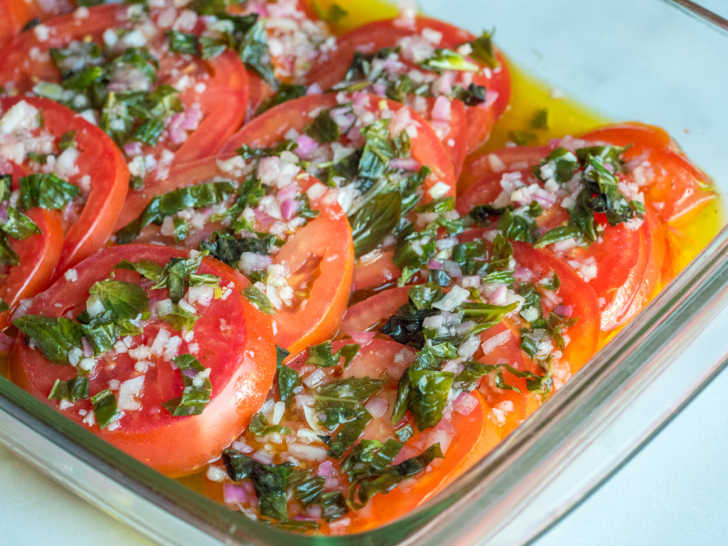 Marinated Tomato Salad