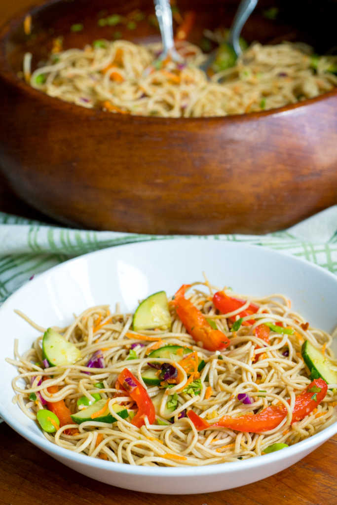 Soba Noodle Rainbow Salad