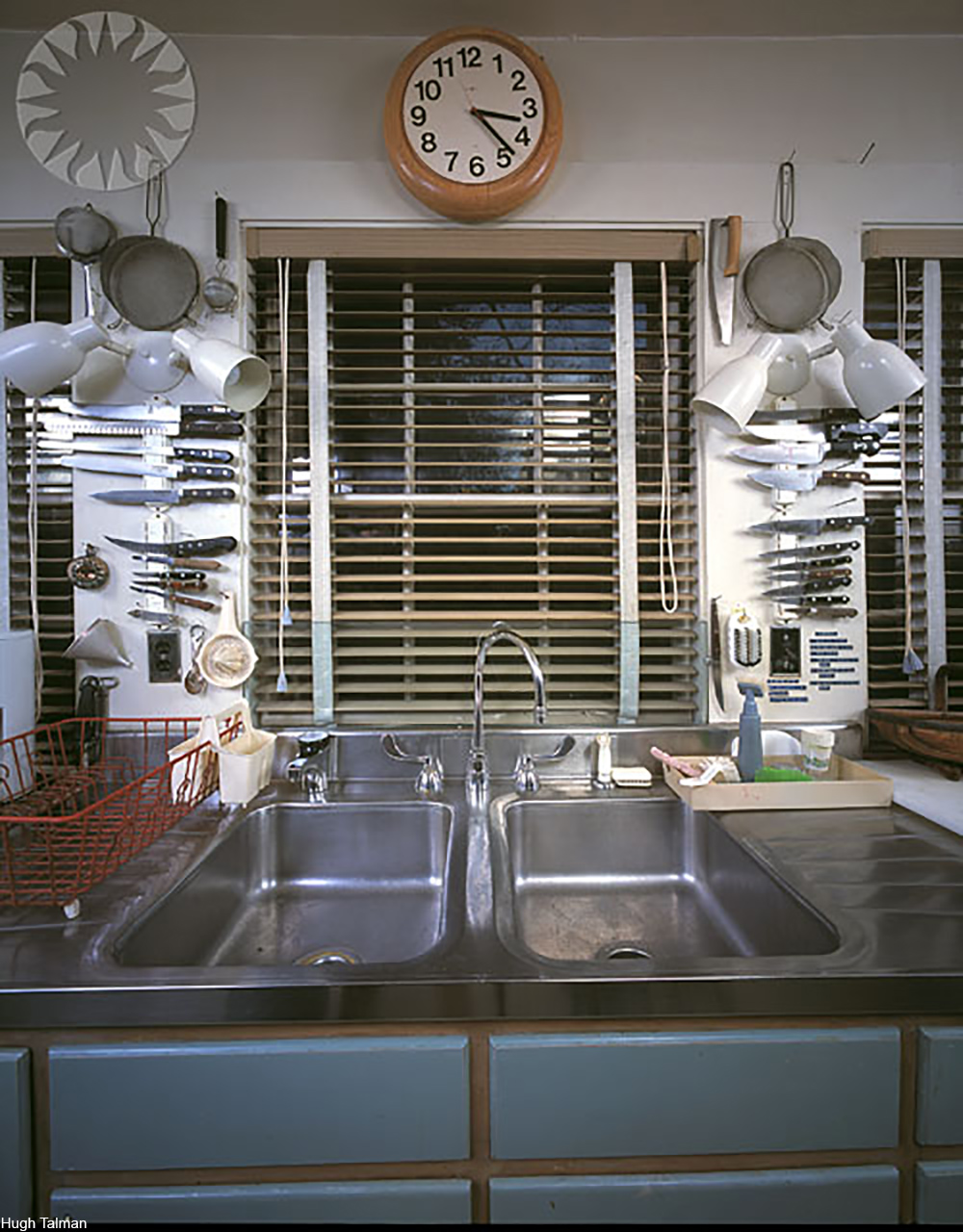 the sink in Julia Child's kitchen at the National Museum of American History