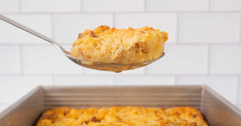 Old-Fashioned Biscuit Pudding