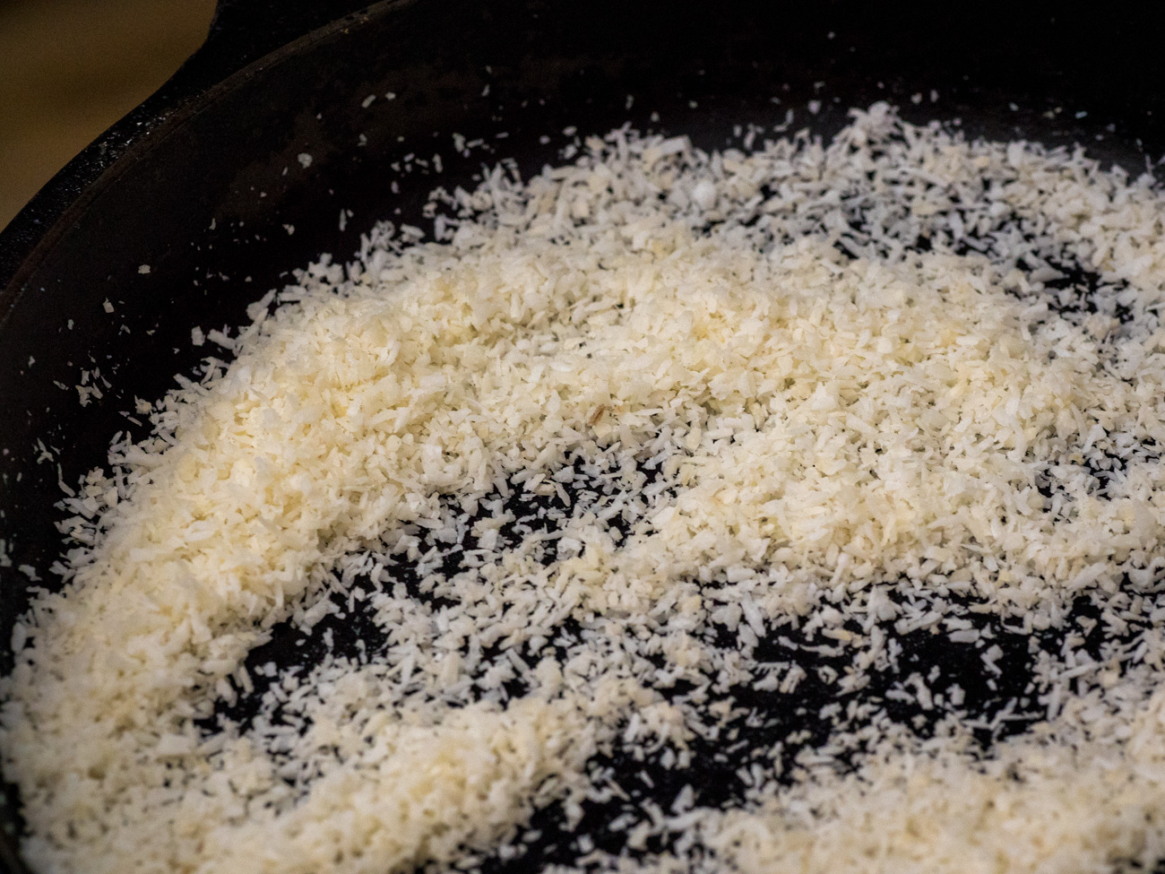 making coconut jumbles