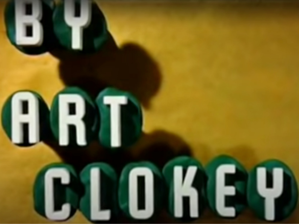 still from Gumbasia, Art Clokey's first claymation film