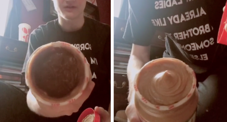 Viral Hack Will Bring All The Leftover Peanut Butter To The Top Of The Jar