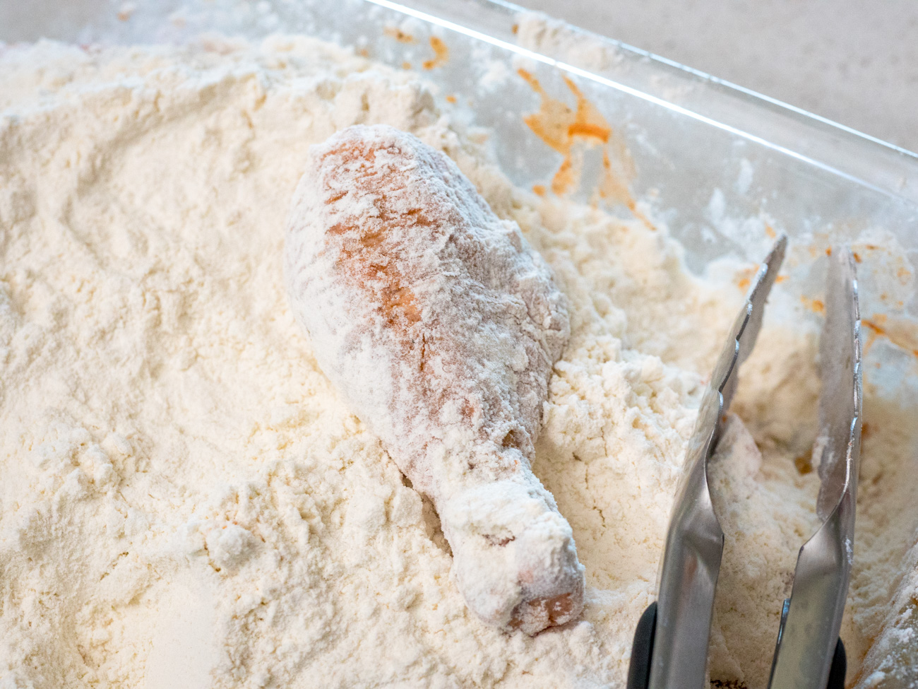 making Cajun Chicken Fricassee