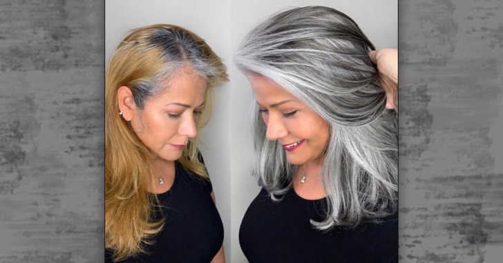 Hairstylist Shares Gorgeous Photos Of People Embracing Their Gray Hair | 12  Tomatoes
