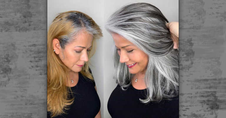 Hairstylist Shares Gorgeous Photos Of People Embracing Their Gray Hair