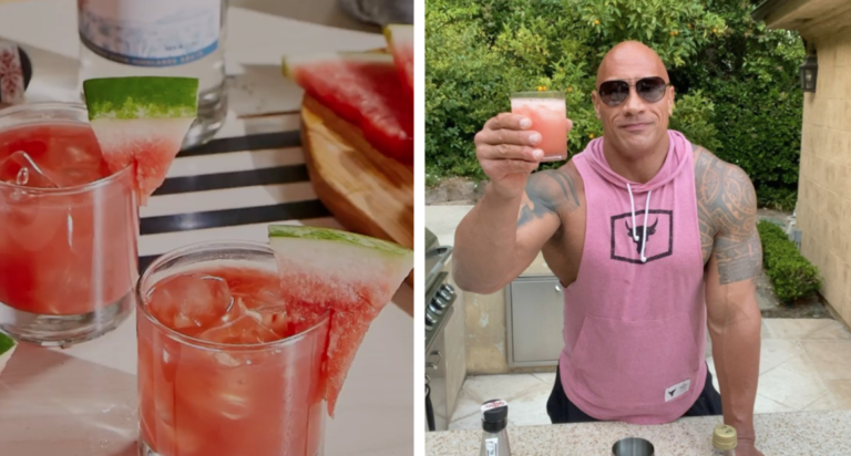 The Rock’s Watermelon Manarita Recipe Looks So Refreshing