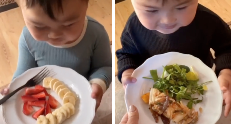 Kid Goes Viral On TikTok For Saying ‘Thank You’ Whenever His Mom Gives Him Food