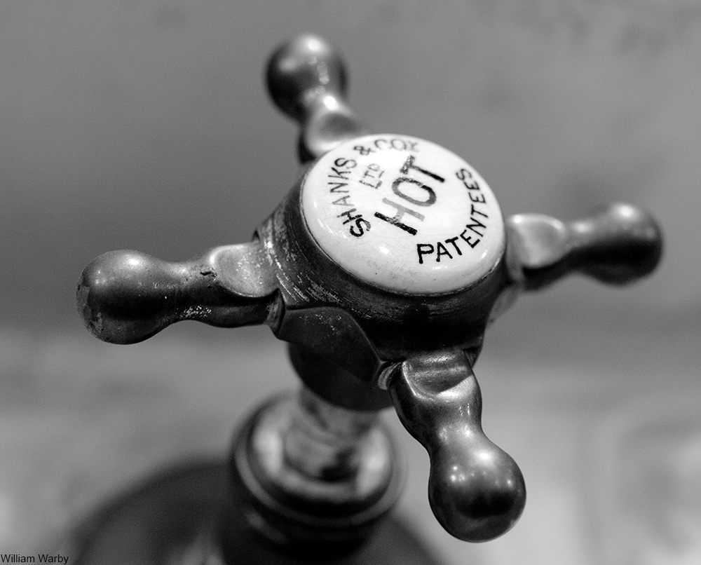 Victorian hot water tap