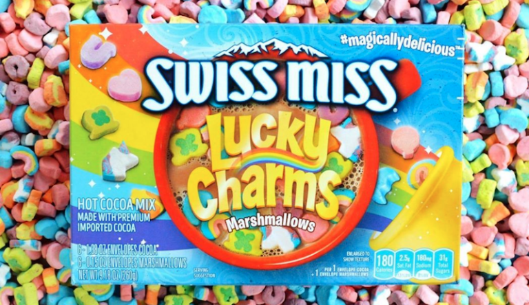 Swiss Miss Is Coming Out With Lucky Charms Hot Chocolate