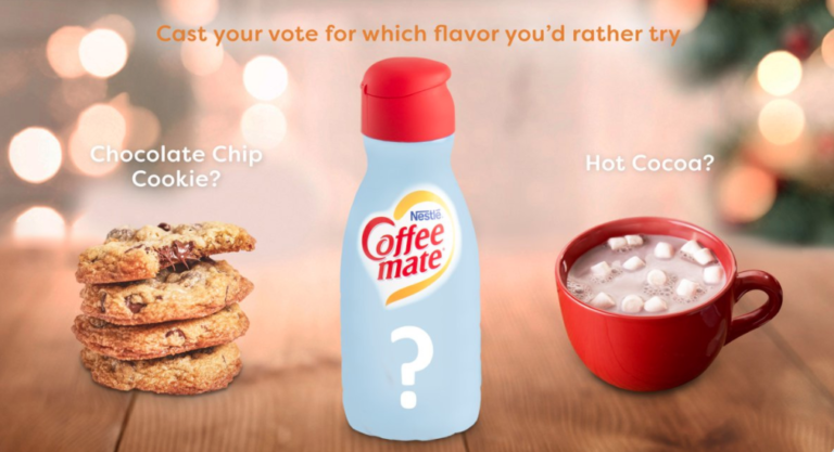 Coffee Mate Is Letting The Internet Decide What Their New Holiday Flavor Will Be
