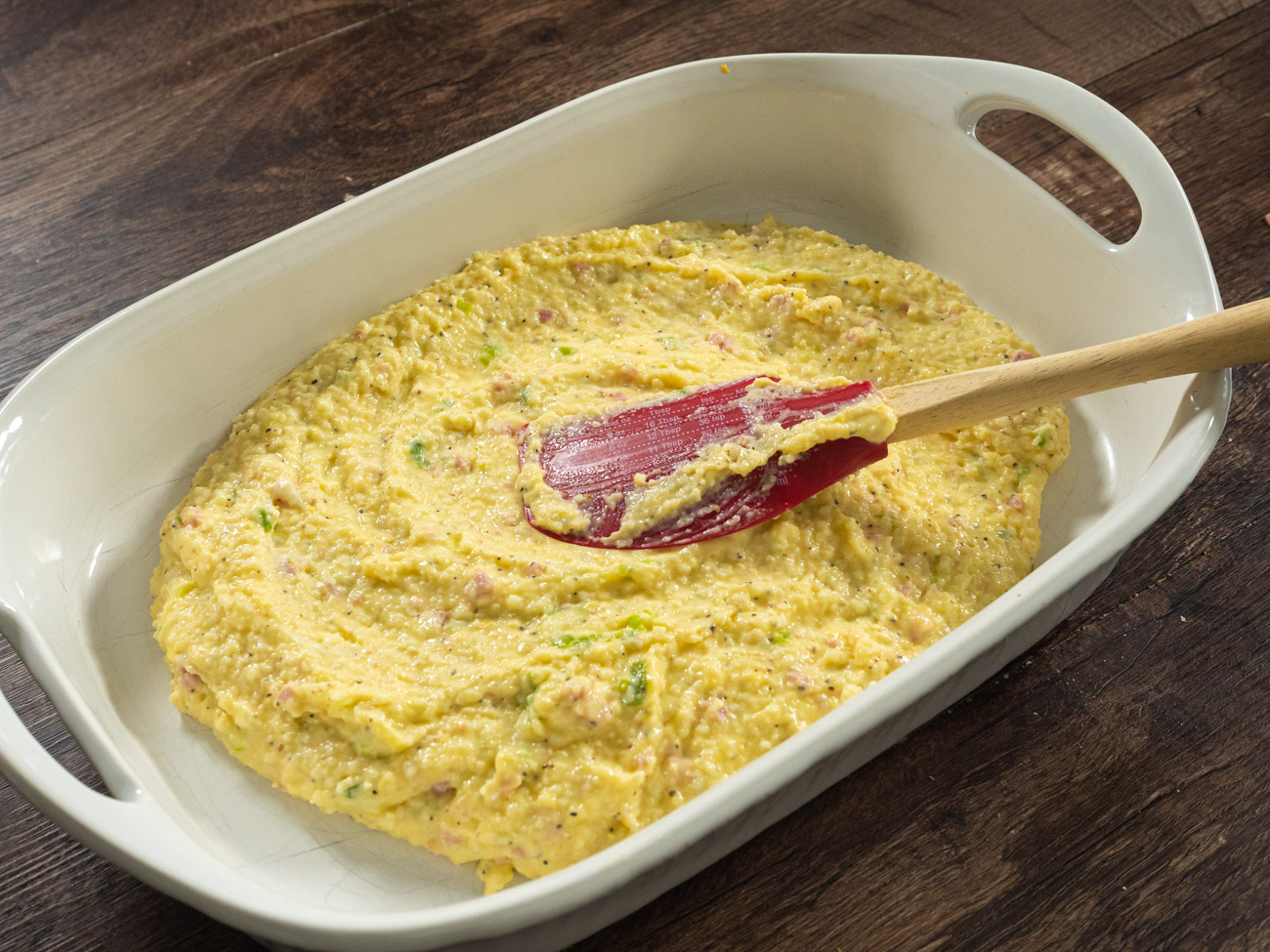 Transfer grits mixture to a casserole dish and refrigerate for at least 3 hours (and up to overnight).