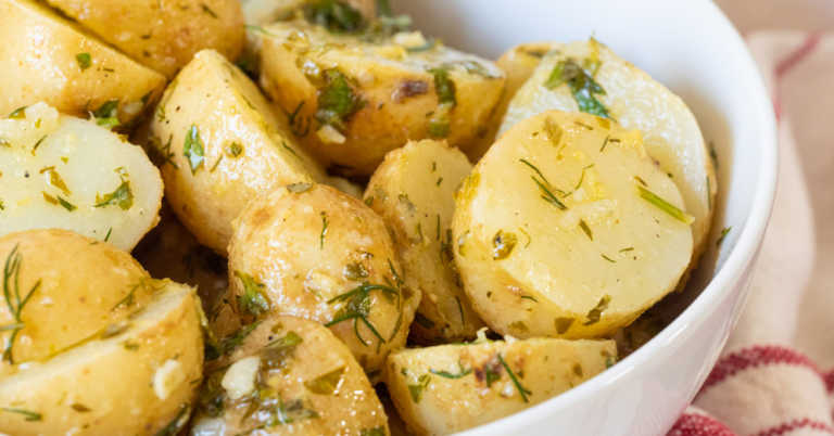 No-Mayo Lemon Herb Potato Salad