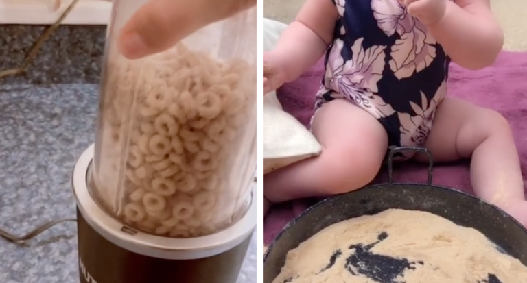 How To Make Edible Sand With Cheerios