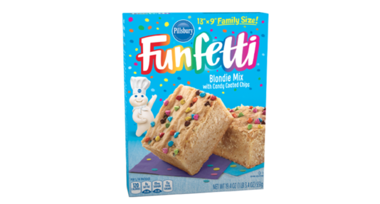 Pillbury’s Funfetti Blondie Mix Just Became Your New Favorite Dessert