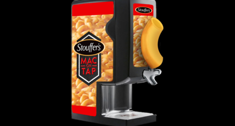 You Can Now Buy A Tap That Dispenses A Steady Stream Of Stouffer’s Mac And Cheese
