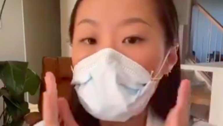 Dentist Shares Her Trick For Making A Face Mask Tighter