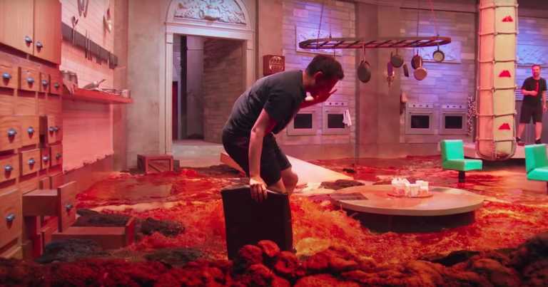 Netflix Reveals Behind-The-Scenes Secrets For Their Hit Show “The Floor Is Lava”