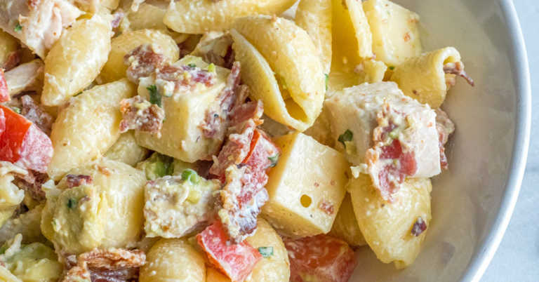 Chicken Club Pasta Salad