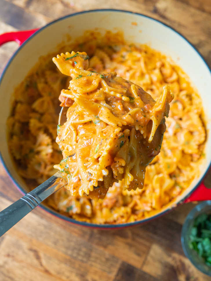 One-Pot Creamy Tomato Pasta | 12 Tomatoes