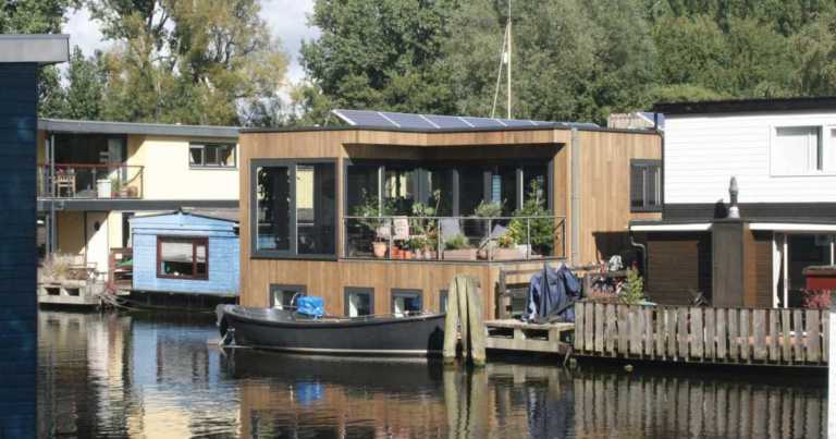 This Houseboat Is Hiding A Luxurious And Modern Interior