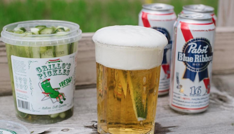 Putting A Pickle In A Cheap Beer Makes It Taste Better