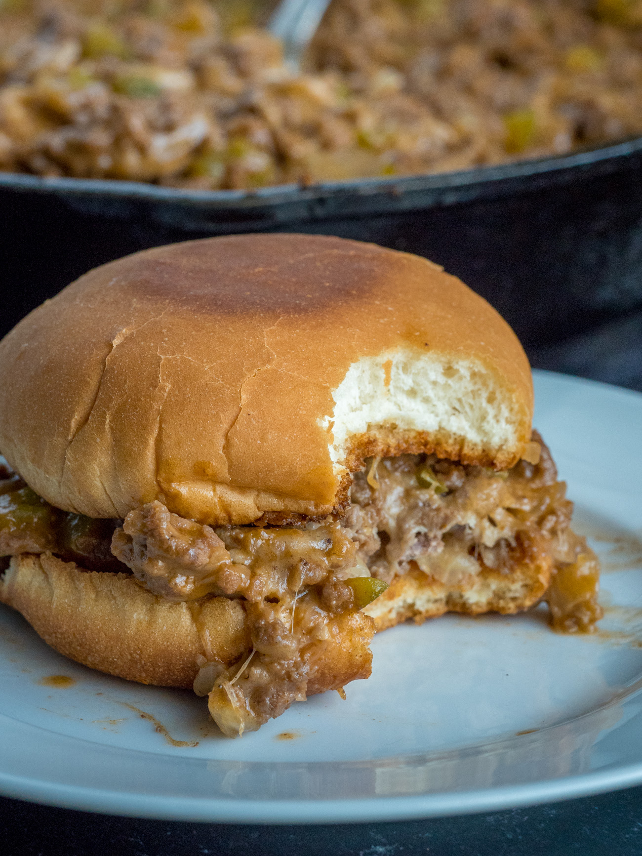 Philly Cheesesteak Sloppy Joes-image