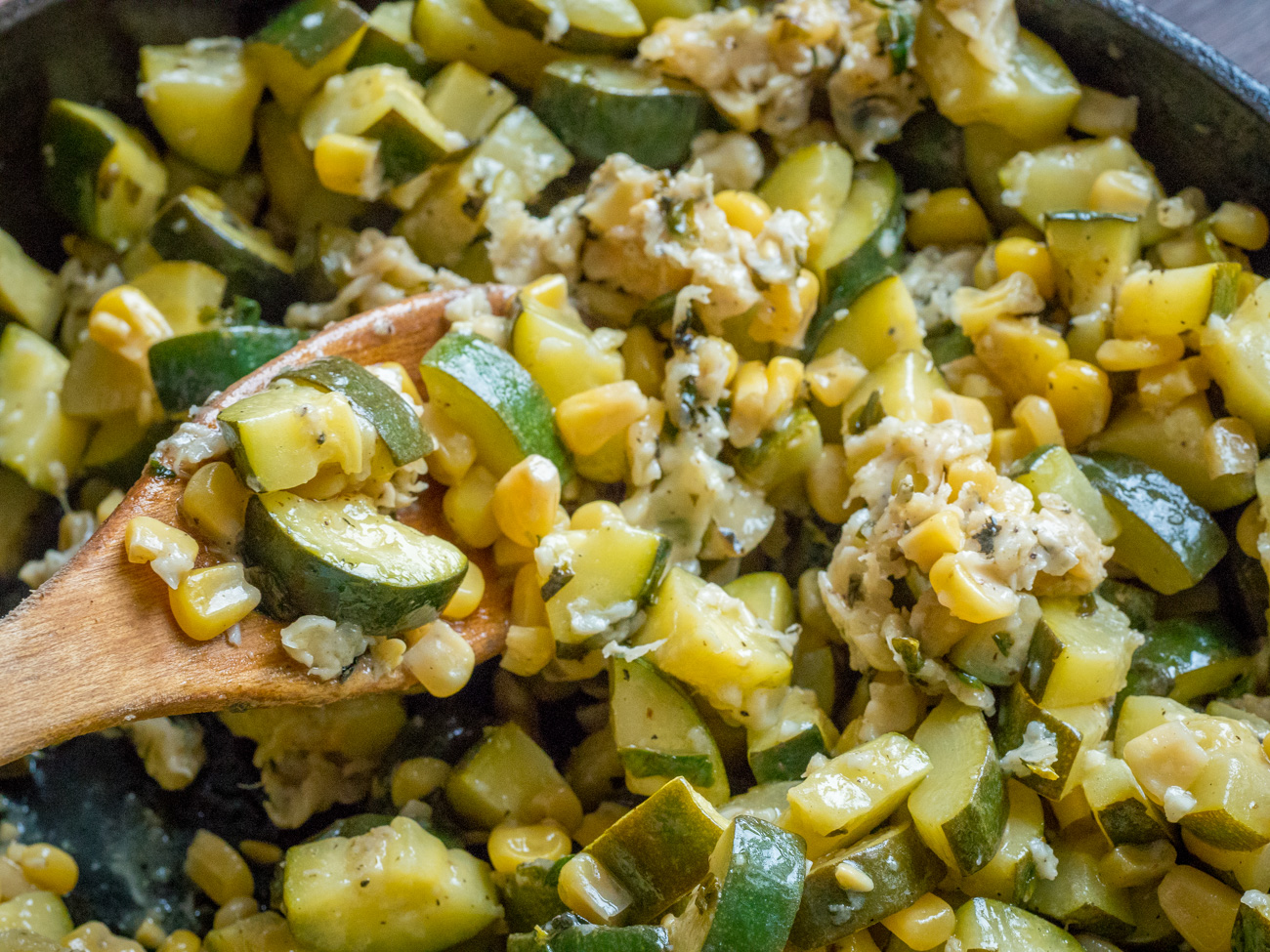 Parmesan Zucchini And Corn 12 Tomatoes