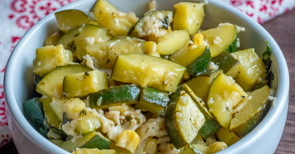 Parmesan Zucchini And Corn 12 Tomatoes