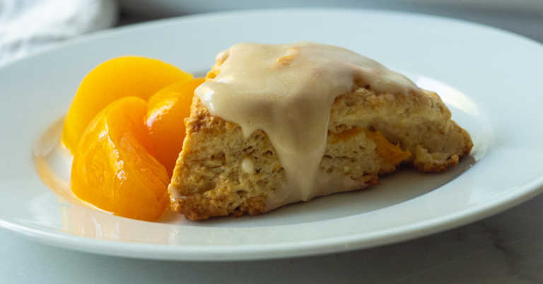 Peach Pie Scones