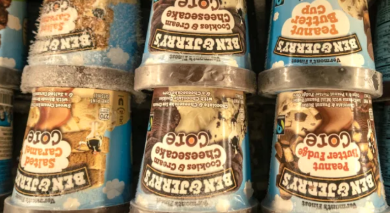 Ben & Jerry’s Recommends Storing Your Ice Cream Upside Down To Prevent Freezer Burn