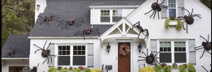 How To Make Giant DIY Spiders That’ll Creep Out Your Neighbors | 12 ...