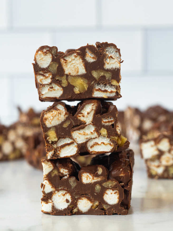 No-Bake Rocky Road Bars | 12 Tomatoes