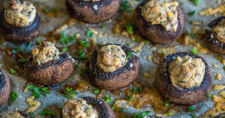 Cream Cheese Stuffed Mushrooms