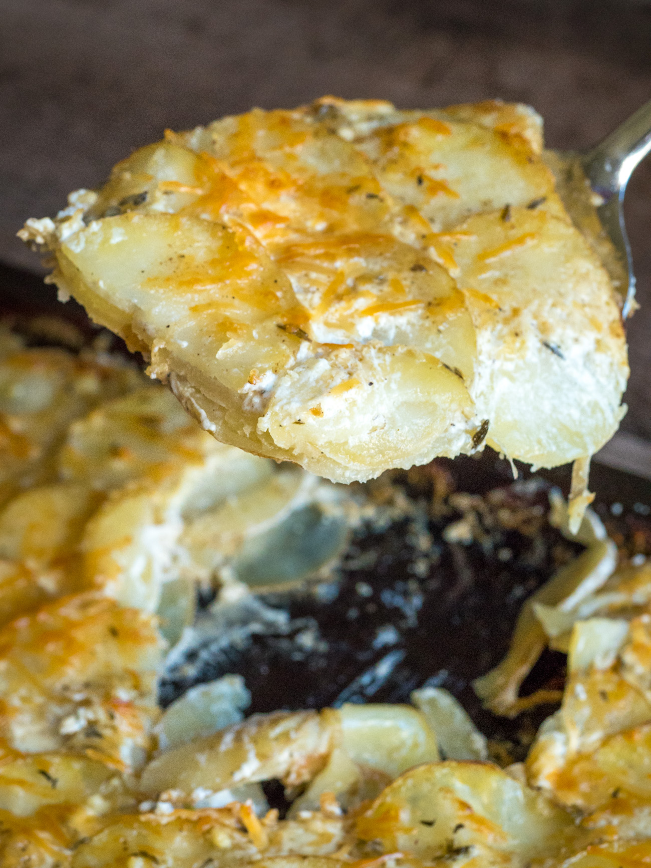 Sheet Pan Scalloped Potatoes