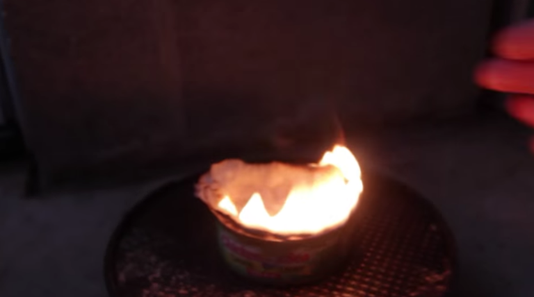 How To Make An Emergency Heater With A Tuna Can