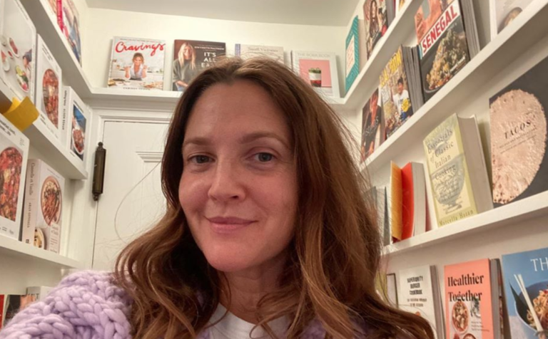 Drew Barrymore Has A Cookbook Collection That Will Put Our Grandmother’s To Shame
