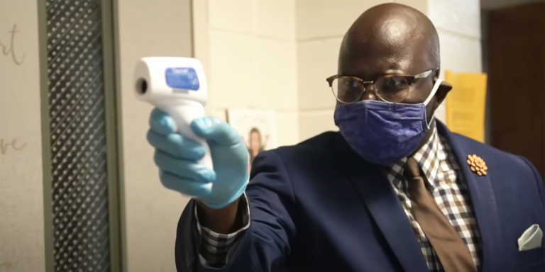 Principal Does A Parody Of ‘U Can’t Touch This’ For Students Going Back To School Amid COVID-19