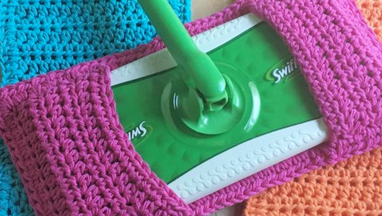How To Crochet Reusable Sweeper Mop Pads