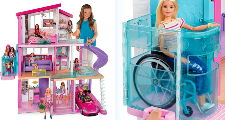 The New Barbie Dream House Includes A Wheelchair-Accessible Elevator
