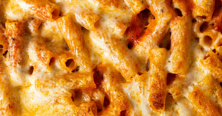 Dump and Bake Baked Ziti