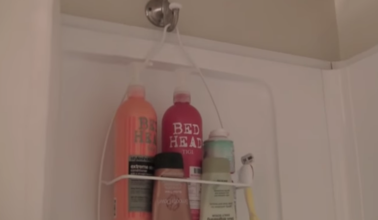 Woman Shares Brilliant Way To Maximize The Space Of Your Shower Caddy